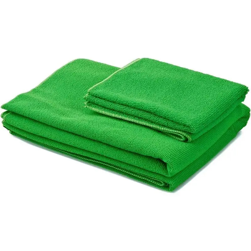 BalanceFrom 7-Piece Yoga Set – Mat, Blocks, Towels, Strap, Knee Pad – PVC, 71 × 24 in Mat – Green