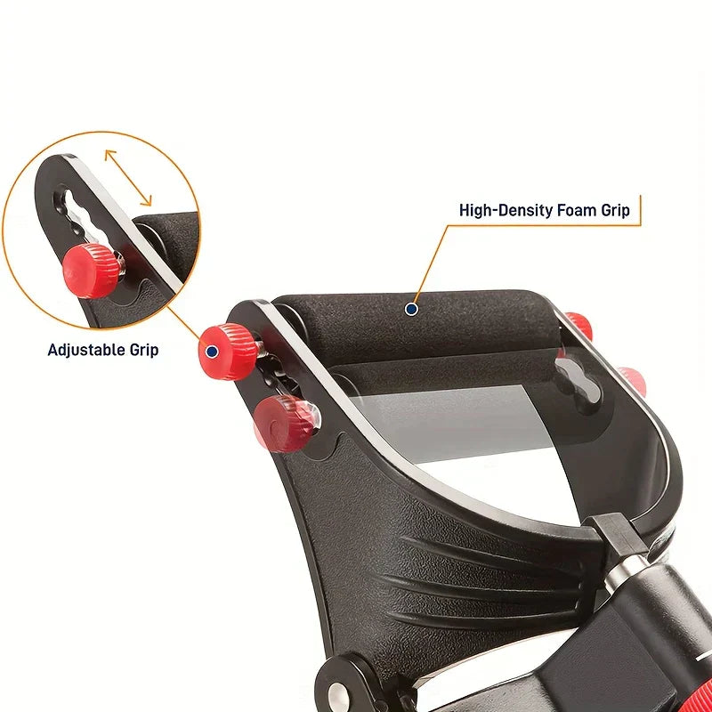 Wrist Exerciser with Adjustable Resistance – Rubber, 31.5 × 12.5 cm