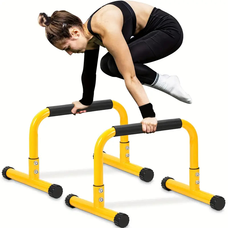Push-Up Bars – Iron Frame, 35.5 cm Height, 300 kg Capacity, Non-Slip Base