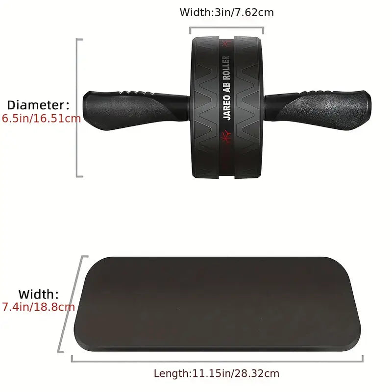 Ab Roller Wheel – 16.5 cm Diameter, 7.6 cm Width, Polypropylene