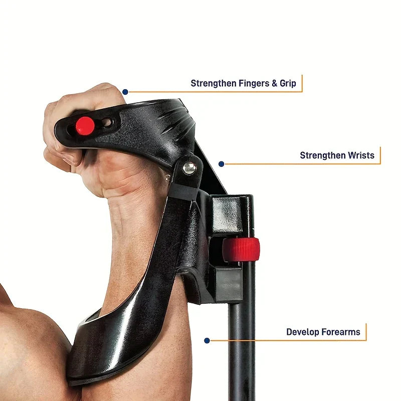 Wrist Exerciser with Adjustable Resistance – Rubber, 31.5 × 12.5 cm